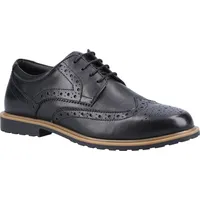 Hush Puppies - Mädchen Halbschuhe "Verity", Leder FS9182 (38 EU) (Schwarz/Hellbraun) - Schwarz - 38