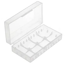 AccuCell Universal 4er Akkuschutzbox für CR123A Akku, CR 16340 oder 2 CR 18650 Akku, Batterien