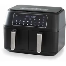 Lacor DuploAir Heißluftfritteuse schwarz