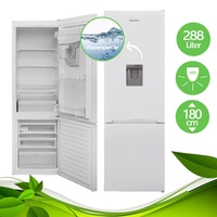 Kühl Gefrierkombination Kühlschrank mit Wasserspender weiß 288 L freistehend NEU