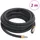 vidaXL Hybrid-Luftschlauch Schwarz 0,6" 2 m Gummi und PVC
