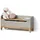 livinity® Spielzeugtruhe Malia 107,2 x 50 cm Eiche grau
