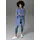 Aniston CASUAL Trenchcoat Unisex Blau 36
