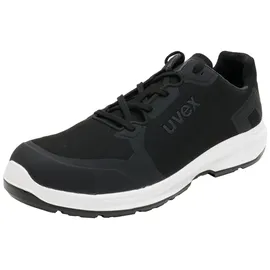 Uvex Halbschuh schwarz/weiß uvex 1 sport, S3 EU-Schuhgröße: 40