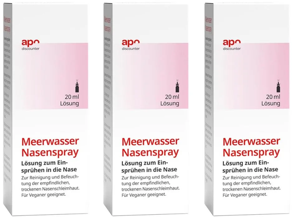 Befeuchtendes Meerwasser Nasenspray von apodiscounter