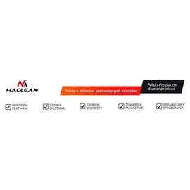 Maclean Brackets Maclean MC-481 Ultraflache Wandhalterung für 37-80" Flach & Curved Fernseher bis zu 75kg Max. VESA 600x400 Universal TV Halterung OLED QLED LCD LED Plasma