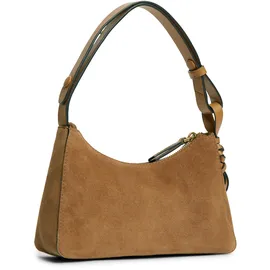 Tommy Hilfiger TH Statement Mini Schultertasche Leder Cognac