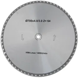 BAMATO 700mm HM-Sägeblatt für HOS-700 und HOS-750