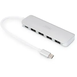 Digitus USB-C Hub 4-Port Hub USB 3.0) silber