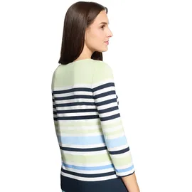 Betty Barclay 3/4-Arm-Shirt Grün/Light Blau 36