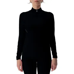 Uyn Woman Fusyon Biotech Underwear Shirt Long_sl Zip UP black (B000) XS