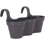 Artevasi Artevasi, CAPRI TRIPLE POT 54CM ANTHRACITE