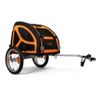 TrendPet DogBus S Hundeanhänger orange/schwarz