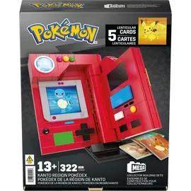 Mattel MEGA Pokémon Kanto Pokédex 322-tlg. HYM37