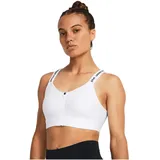 Under Armour Damen BH UA Infinity High Zip BRA, WHITE, M/D