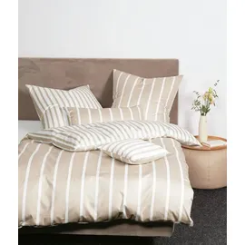 JANINE Bettwäsche MODERNCLASSIC + 80 x 80 cm, mit 1 Kissen) - 155x220 cm, mit 1 Kissen