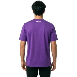 Head Slice II T-Shirt, Men, Purple