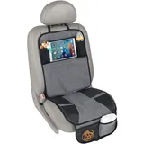 AltaBeBe AL4016 Autositzunterlage mit Ipad-/Tabletfach, grau