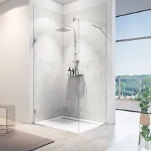 Schulte ExpressPlus DecoDesign Duschrückwand Grau