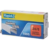 Rapid 24858100 Heftklammern Super Strong, rostfrei, 1000 Stück