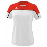 Erima Change T-Shirt Weiß/Rot/Schwarz 34