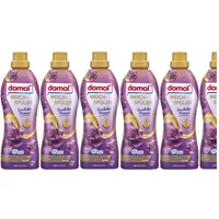 6x1000ml Domol Weichspüler Sinnlicher Moment Extraweich & fusselfei 240WL vegan