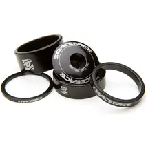 Race Face Spacer Kit 1 1/8" 4 Stk. 2/5/10/15mm Carbon