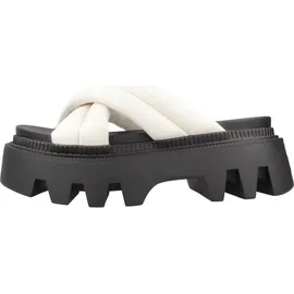 Buffalo Flora schwarz / offwhite 39