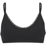 vivance by lascana Bralette aus feiner Pointelle-Ware mit Spitze schwarz 32/34