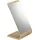 Yamazaki 7363 RIN Standing Mir, beige, Wood/Mirror, 13 x 12 x 23.3 cm
