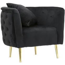 Mauro Ferretti BUKAREST SESSEL SCHWARZCM 76X74X71
