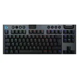 Logitech G915 X Lightspeed TKL, schwarz, LEDs RGB, GL TACTILE, USB/Bluetooth, DE (920-012716)