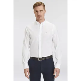 GANT Slim Fit Popeline Hemd Weiß S
