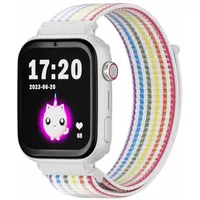 savefamily SaveWatch Plus 4G. Smartwatch für Kinder. Anruf, Video, Face ID, Anpassbare Bänder, UltraSlim, Hintergrundbilder, Musik, Bluetooth, App Store (Unicorn)