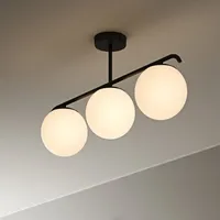 Nordlux Grant 3-flammig, schwarz