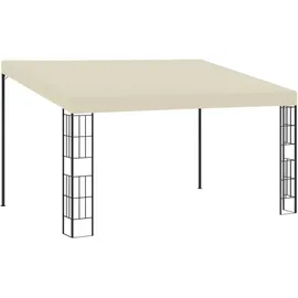 vidaXL Wand-Pavillon 3 x 4 m inkl. 4 Seitenteile Creme