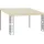 vidaXL Wand-Pavillon 3 x 4 m inkl. 4 Seitenteile Creme