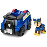 PAW PATROL, Polizei-Fahrzeug mit Chase-Figur (Basic Vehicle/Basis Fahrzeug), Spielzeugauto, ab 3 Jahren