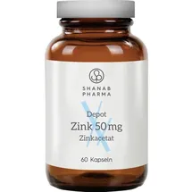 Shanab Pharma E.U. ZINK 50MG Zinkacetat depot Shanab