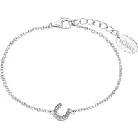 s.Oliver Hufeisen Armband 925er Silber 2032587 Größe 14+2 cm