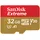 SanDisk microSDHC Extreme Plus 32 GB Class 10 UHS-I U3 V30 А1 + SD-Adapter