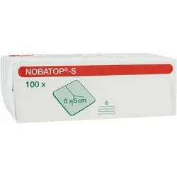 NOBATOP-S Schlitzkompresse unsteril 100 Stück