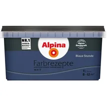 Alpina Wandfarbe Blaue Stunde blau matt 1 l