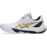 Asics Damen, Sky Elite Ff 3 Sneaker, Weiß Reines Gold, 37.5 37.5 EU