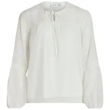 VILA Viedee L/S Top/Su - Noos Weiß 40
