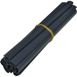 vidaXL PVC Garten-Sichtschutz 0,19 x 35 m matt-dunkelgrau 4 St.