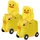 Xcase Küken Koffer-Set 2-tlg. gelb