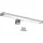 B.K.Licht Spiegelleuchte, LED Spiegellampe Badlampe Schminklicht Badezimmer neutral-weiß 600 Lumen IP44 40cm 1 flammig, Höhe: 4,5 cm grau Spiegelleuchte Bad-Spiegelleuchten Badleuchten Lampen Leuchten