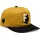 Fox Snapback Kappe gelb/schwarz Einheitsgröße