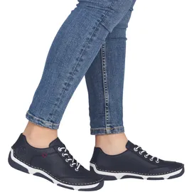 Rieker 55901 Damen Weite E Blau 42